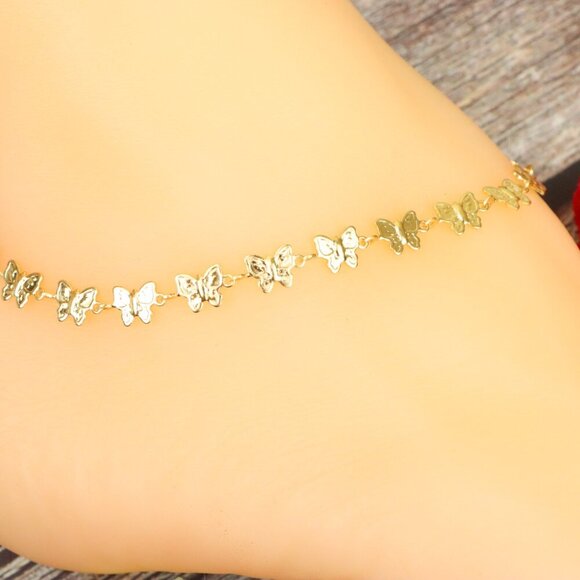 "Elegant Handmade Anklet – Delicate Jewelry for Women, MAR091088 - Picture 2 of 10